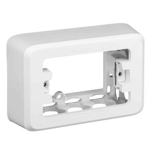 Clipsal Iconic Deep Mounting Block 1 Gang 40mm Vivid White | 3000DM-VW