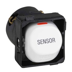 Clipsal 30 Series Switch Mech 10A Marked SENSOR White Electric | 30MSEN-WE