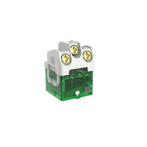 Clipsal Iconic 40 Series Switch Mech Momentary Bell Press Rocker LED 10A Vivid White | 40MBPRL-VW