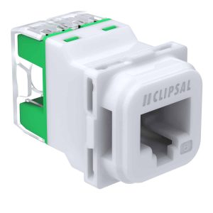 Clipsal Iconic 40 Series R45 Data Jack Cat6 | 40RJ45SMA6C-TN