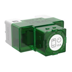 Clipsal Iconic 40 Series Push Button Control Link Switch Mech 10AX 240V Vivid White | 41E10PBSWM-VW
