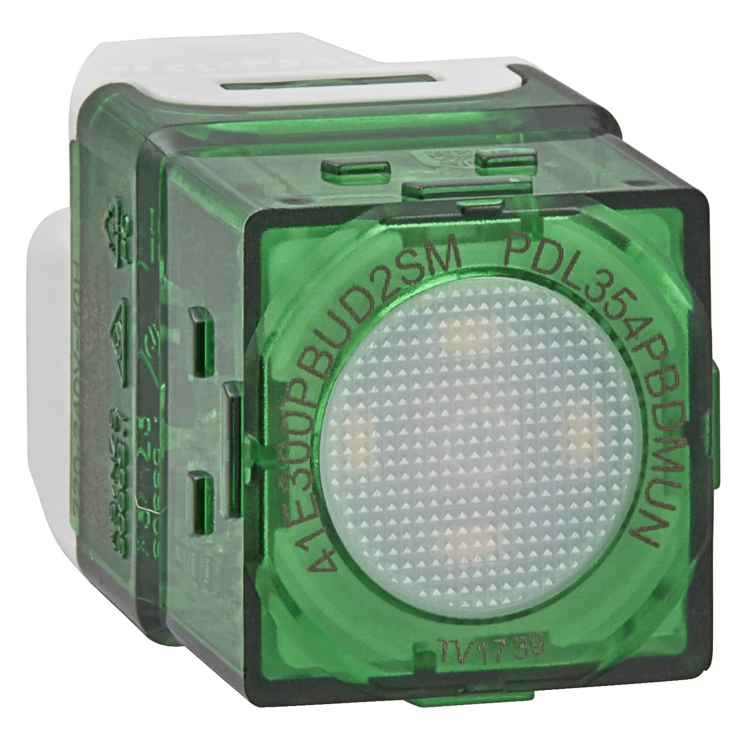 Clipsal Iconic 40 Series Push Button Control Link Universal Dimmer 300W Vivid White | 41E300PBUD2SM-VW