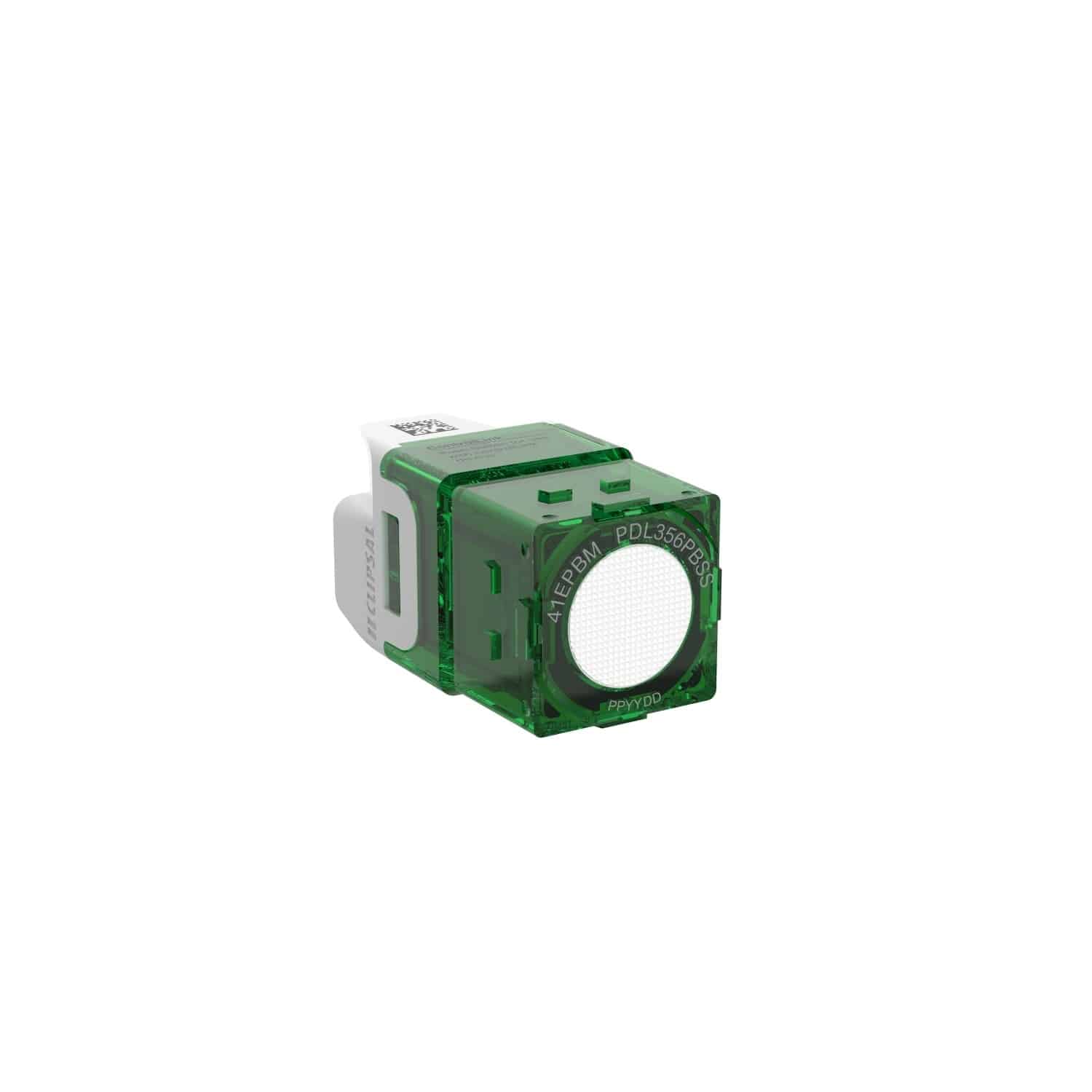 Clipsal Iconic 40 Series Push Button Momentary Switch For Control Link Vivid White | 41EPBM-VW