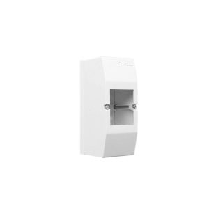 Clipsal Switchboard Enclosure 2 Modules Surface Mount | 4CC2-WE