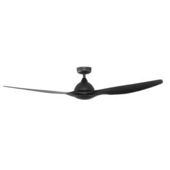 Alternative view of Fanco Horizon DC Ceiling Fan with Remote & Wall Control - Black 64" | KF3020-202
