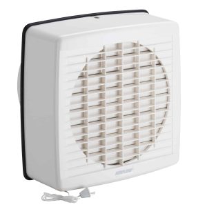 Clipsal Airflow Window Exhaust Fan 200mm Pull Cord | 7107A