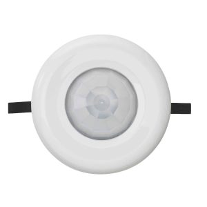 Clipsal Infrascan PIR Motion Sensor Indoor IP20 360 degree 10m Range 10A 3 Wire Flush Mount | 753R-WE