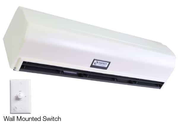 Fantech Trade Air Curtain c/w 2 Speed Wall Switch 18M/Sec 900mm Long | AC1209WS