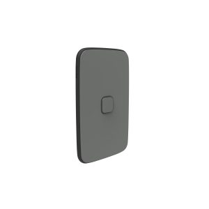 Clipsal Iconic Essence Cover Skin 1 Gang Switch Ash Grey | E3041C-AG