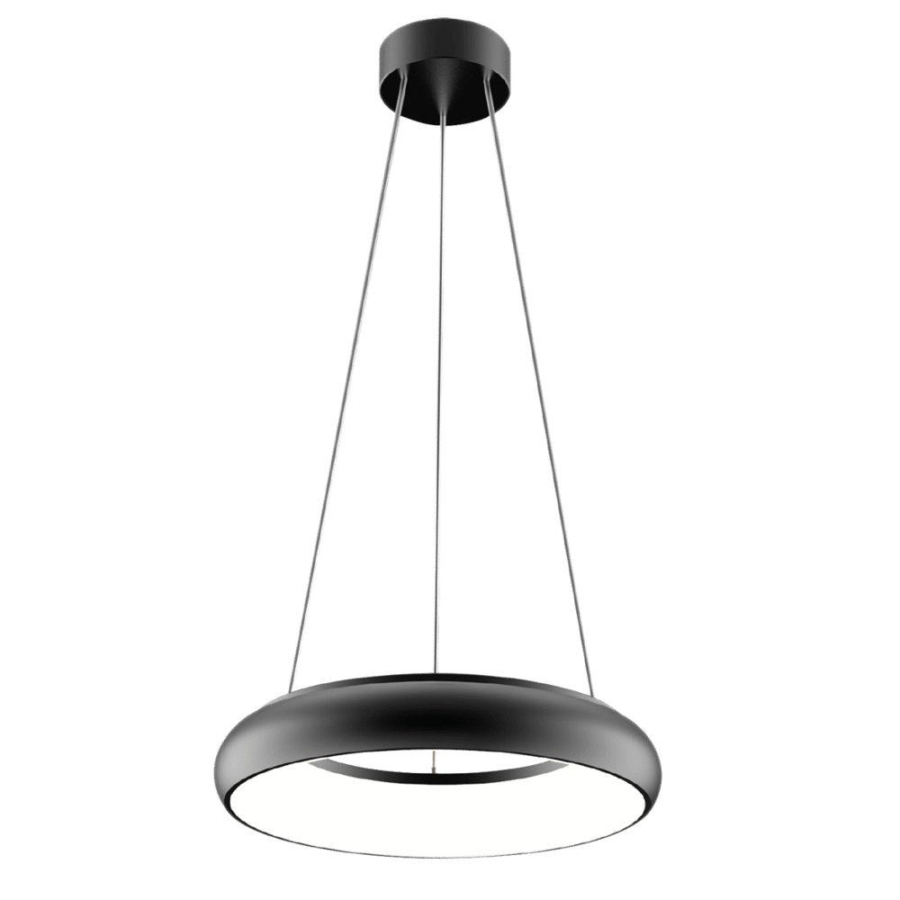 SAL HALO LED Pendant 18W 298mm 4000K Black | SPL3000-30CW