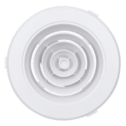 Fantech Trade Internal Plaster Mount Ceiling Grille 200mm ABS White | IDJG200