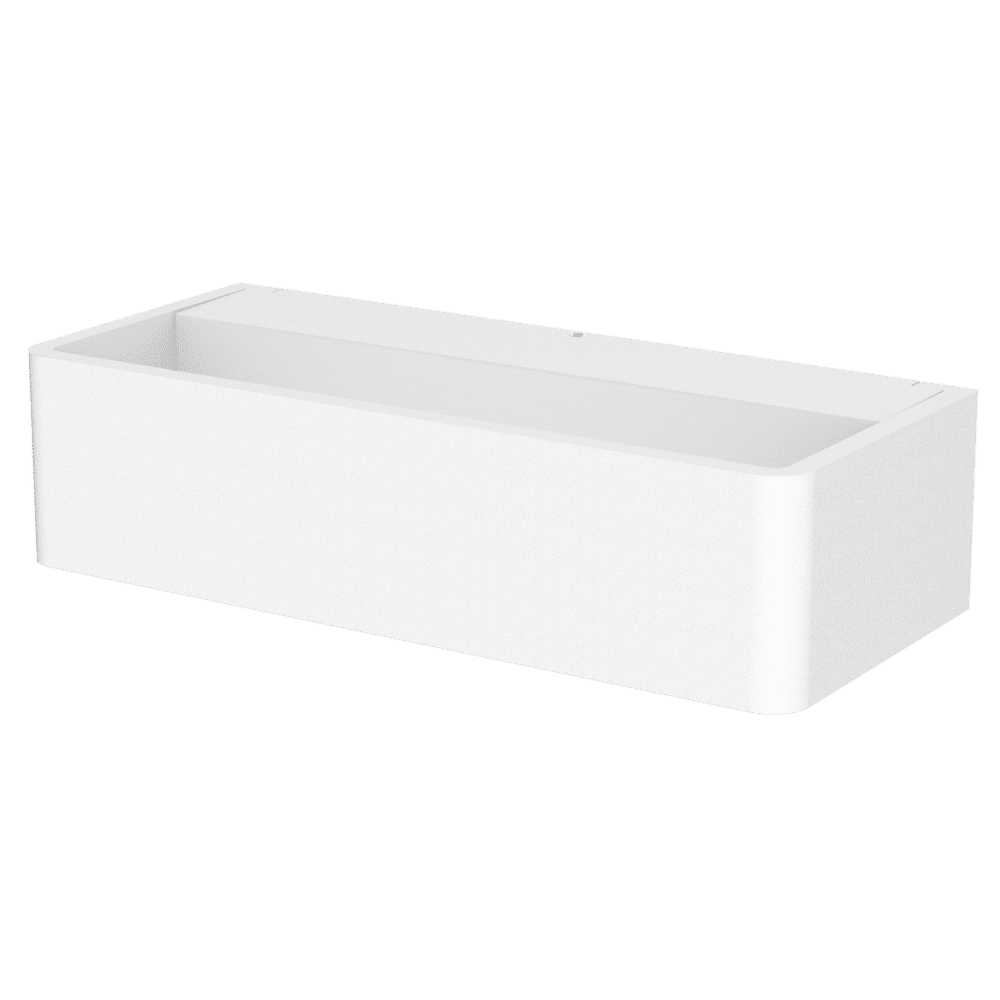 SAL LOUNGE II 15W Up/Down Wall Light Tri-Col IP54 Black | S9328-220TC-BK