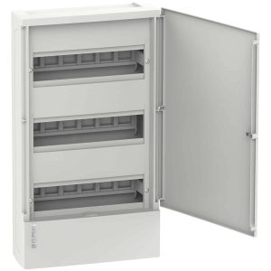 Clipsal Resi MAX Consumer Switchboard 3 Row 36 Modules Surface Mount White Lid | RMXE312S