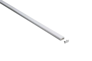 Robus LED Strip Aluminium Extrusion, Surface Low Profile 9.6mm x 16mm x 2m | REXS09223