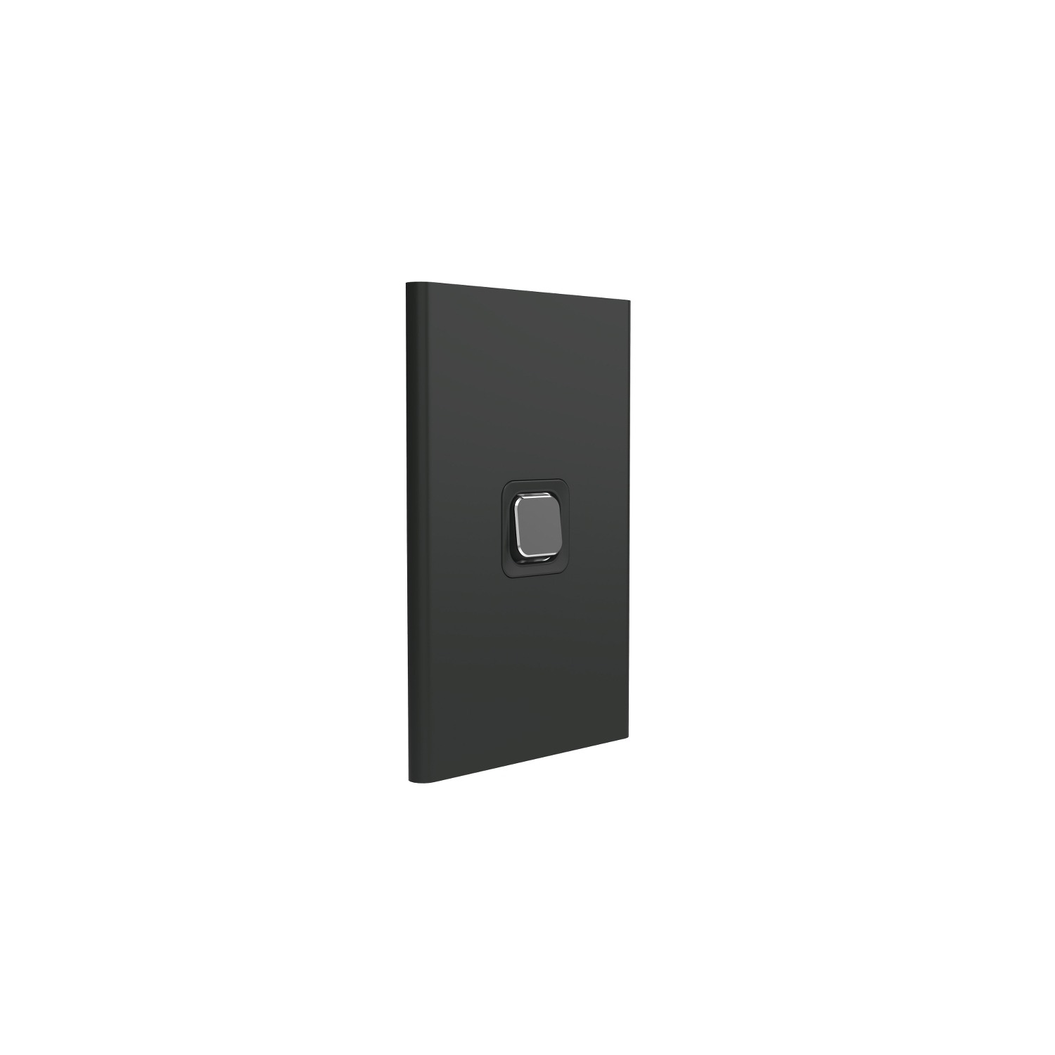 Clipsal Iconic Styl Cover Skin 1 Gang Switch Silver Shadow | S3041C-SH