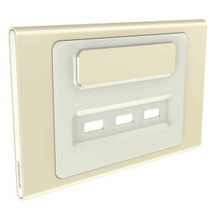 Clipsal Iconic Styl Cover Skin 3 USB Charger Crowne | S3043USBC-CE