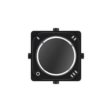 Clipsal Iconic, Styl Knob Kit Rotary, Off-1-2-3 Silver Shadow | S40RSM3KB-SH - Image 2