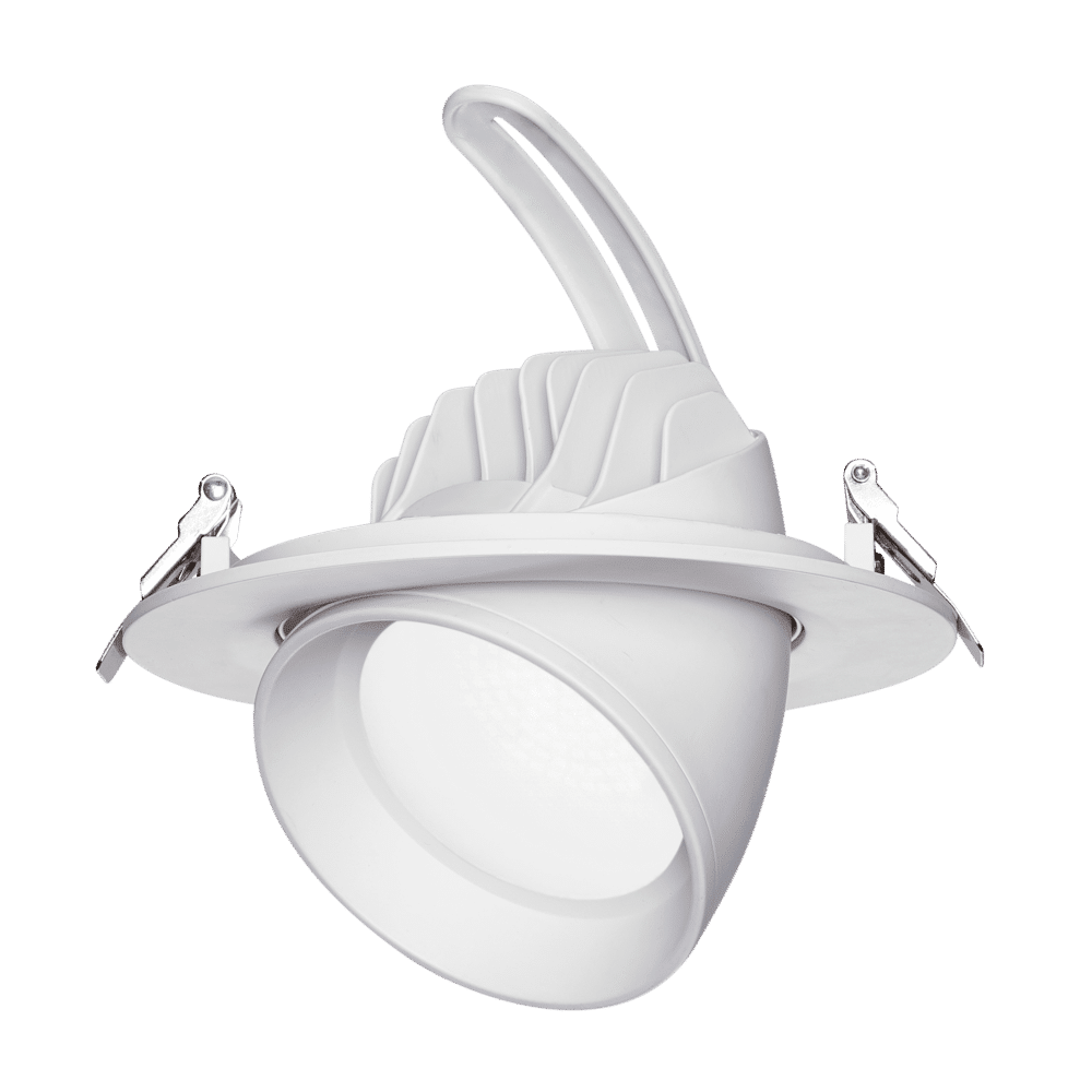 SAL NEWMAN III 28/38W Shop Light Adjustable Tri-Col White | S9545TC-WH-DP2