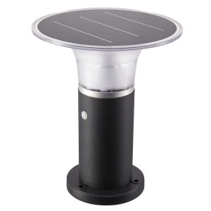 Alternative view of Vibe LED Solar Tri Colour Bollard 600mm 3.7W IP44 | VBLBOS014B4CCT