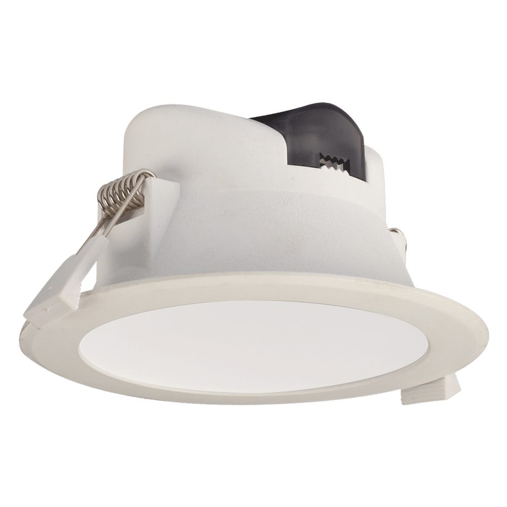 SAL WAVE 9W LED Downlight Tri-Col Dimmable IP44 White | S9065TC-WH