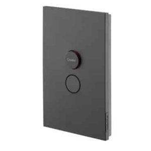 Clipsal Saturn Zen 1 Gang Cooker Switch 45A Zen Black | Z4061/45-ZB
