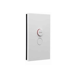 Clipsal Saturn Zen 1 Gang Cooker Switch 45A Zen White | Z4061/45-ZW