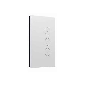 Clipsal Saturn Zen 3 Gang Switch With LED Indicator 20A/16AX Zen White | Z4063PBL-ZW