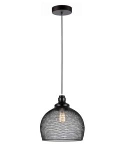 CLA PENDANT ES Blk Mesh LGE WINE GLASS OD280mm | CHEVEUX4