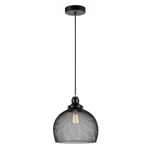 CLA PENDANT ES Blk Mesh LGE WINE GLASS OD280mm | CHEVEUX4