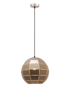 CLA PENDANT ES Champagne Gold Tiled WINE GLASS OD300mm | ARMIS2