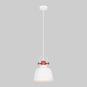 CLA PENDANT ES Matt Wh BELL w/Cop Highlights OD225mm | ALTA1