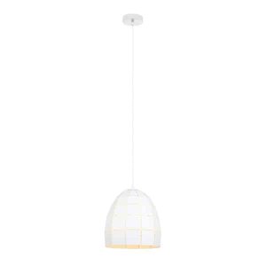CLA PENDANT ES Matt Wh Tiled ELLIPSE OD250mm | ARMIS4