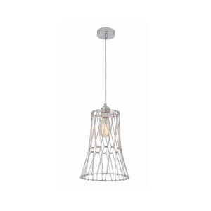 CLA PENDANT ES 40W Adjustable Shape Chrome OD200-400mm | PLIER4