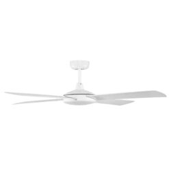 Fanco Eco Silent Deluxe DC Ceiling Fan with Remote & Wall Control - White 56" | KF1230/101B - Image 3