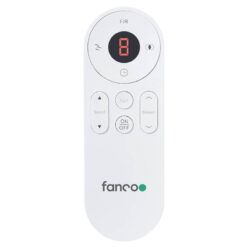 Fanco Eco Silent DC Ceiling Fan with Remote - White 48" | F1100/101B - Image 3