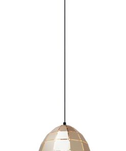 CLA PENDANT ES Champagne Gold Tiled ELLIPSE OD250mm | ARMIS5