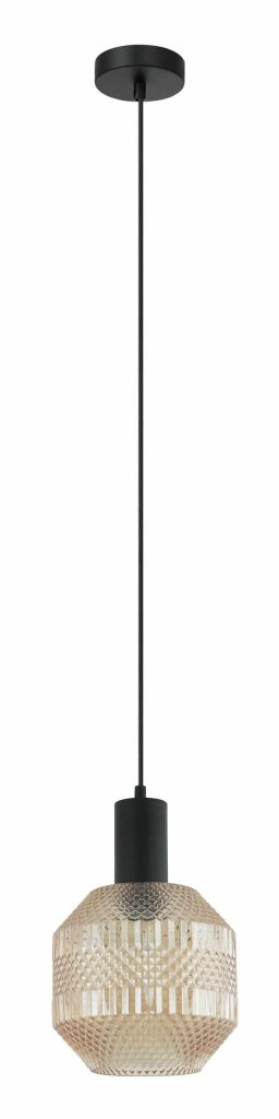 CLA PENDANT ES Amber Glass Jar OD200mm | MARACA3