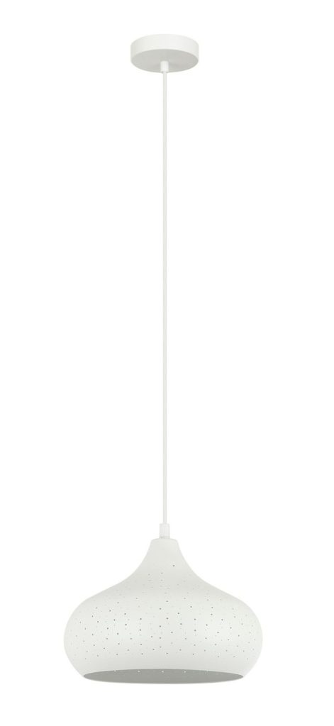 CLA PENDANT ES Wh CHAMPAGNE GLASS OD250mm w/White Interior | MARRAKESH09