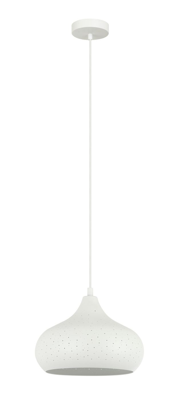 CLA PENDANT ES Wh CHAMPAGNE GLASS OD250mm w/White Interior | MARRAKESH09
