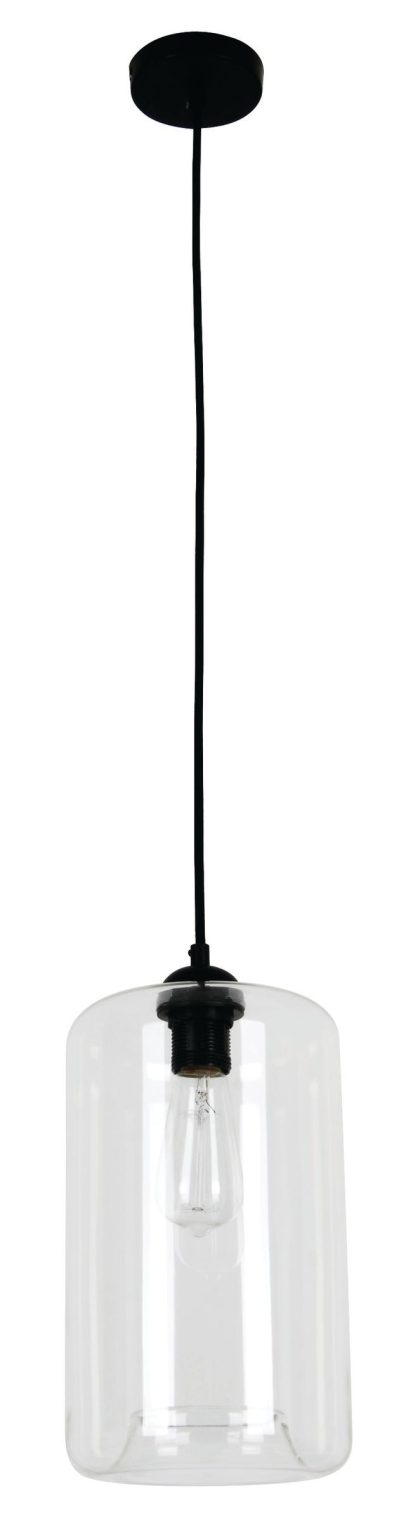 CLA PENDANT ES Clear Glass OBLONG OD180mm | MASON2