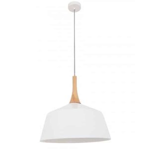 CLA PENDANT ES Wh LGE ANGLED DOME OD560mm | NORDIC5