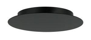 CLA Cluster Canopy S/M BLK RND for 6 Lights OD220mm | CLUSTER2