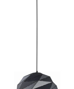 CLA PENDANT ES 60W Matte Grey Dome Lrg Iron OD320mm x H3215mm | ORIGAMI6