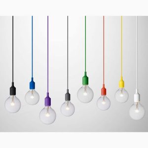 CLA PENDANT ES Red Silicon SUSPENSION OD40mm | PEN1