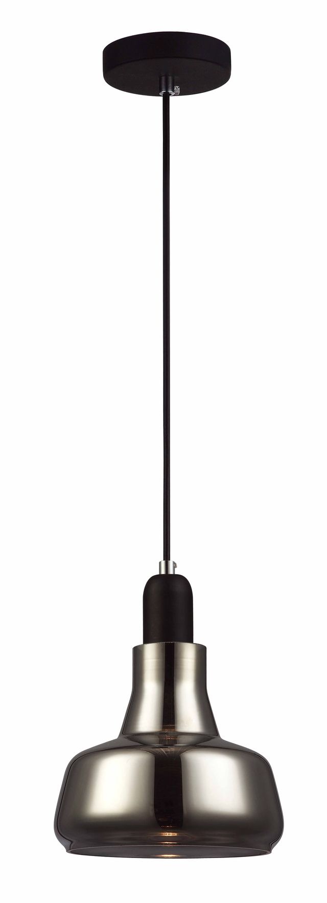 CLA PENDANT GU10 Smoke Glass DOME OD165mm | PENOLA