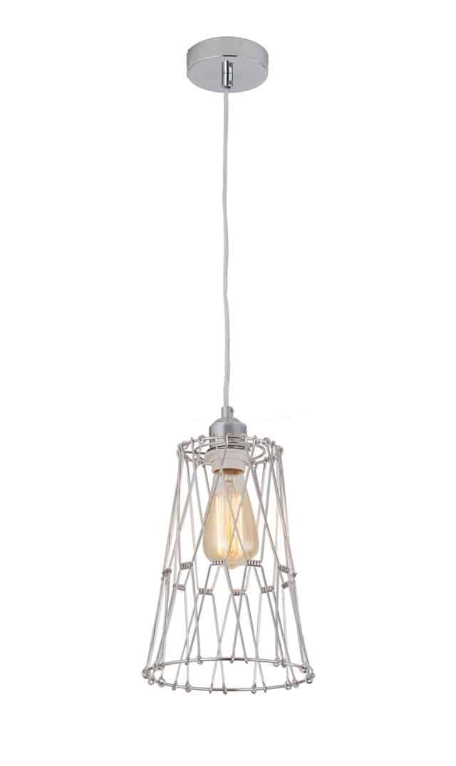 CLA PENDANT ES 40W Adjustable Shape Chrome OD255-530mm | PLIER2