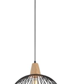 CLA PENDANT ES Blk SML WIRE DOME OD400mm | STRAND1