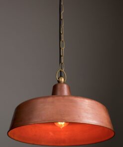 CLA PENDANT ES 60W MATT BLK ANGLED DOME IP23 OD 400mm | DEKSEL06