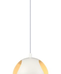 CLA PENDANT ES 72W White Iron Dome OD135mm x H300mm | VAINA2