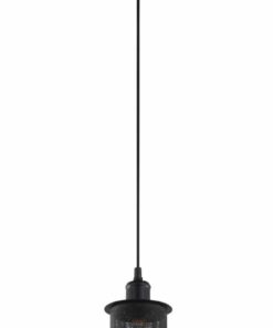 CLA PENDANT ES Blk Mesh OBLONG OD120mm | VENETO1BK